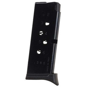 Ruger - P20/6 Lcp 380 Bl 6rd Magazine W/ext - 90333
