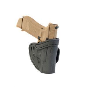 1791 Gunleather - Case Of 12 Bl1p Belt Slide Hlstr Stl Clt Def Blk Rh - BL1P3SBLR