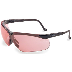 Howard Leight - Case Of 4 Genesis Blk Frm/verm Lens Glasses - R03575