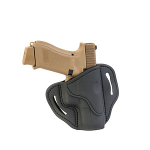 1791 Gunleather - Bh2 Hlstr Glk17/19 Stealth Blk Rh One Sz - BH21SBLR