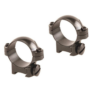Leupold & Stevens - Rimfire 13mm Gloss Low Ringmounts - 49949