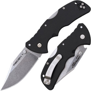 Cold Steel - Mini Rcn 1 Clp Pt 7in Ova 3in Blde - CS27BAC