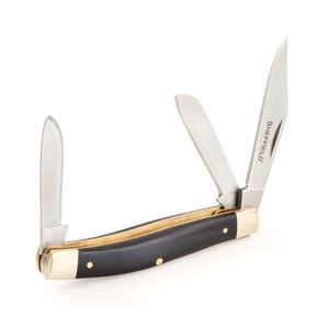 Sheffield - Case Of 6 Timber Stockman Iii Folding Knife - 12197