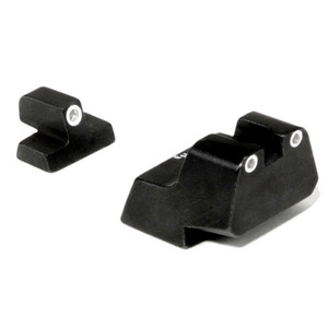 Trijicon - S&w 45 Acp 3-dot F & Lng R Night Sights - SA09