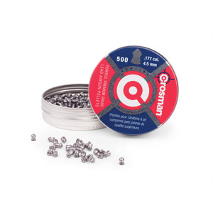 Crosman - Case Of 12 Pointed Pellet 177 Cal 7gr 500 Ct - 7P577 Crosman - Case Of 12 Pointed Pellet 177 Cal 7gr 500 Ct - 7P577