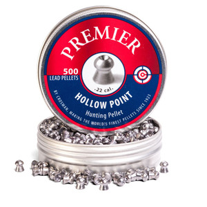 Crosman - Case Of 12 Premier Hlw Pt Plt 22 Cal 14 Gr 500 Ct - LHP22 Crosman - Case Of 12 Premier Hlw Pt Plt 22 Cal 14 Gr 500 Ct - LHP22