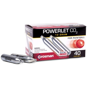 Crosman - Case Of 4 40ct Co2 Pwrlet Paintball Pwrlet - CC40PB Crosman - Case Of 4 40ct Co2 Pwrlet Paintball Pwrlet - CC40PB