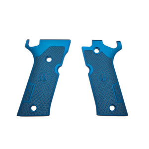 Beretta Usa Corp - Aluminum 92x Perf Grips Light Blu - E02715