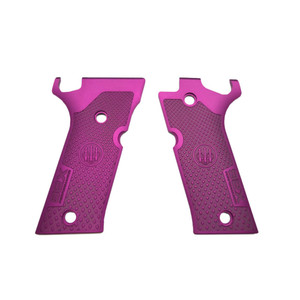 Beretta Usa Corp - Aluminum 92x Perf Grips Violet - E02716