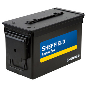 Sheffield - Case Of 6 .50 Cal Metal Ammo Can Blk - 12643 Sheffield - Case Of 6 .50 Cal Metal Ammo Can Blk - 12643
