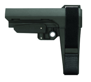 SB Tactical SBA3X-03M-SB SBA3 - Stealth Grey, 5 Position adjustable - SBA3X-03M-SB SB Tactical SBA3X-03M-SB SBA3 - Stealth Grey, 5 Position adjustable - SBA3X-03M-SB