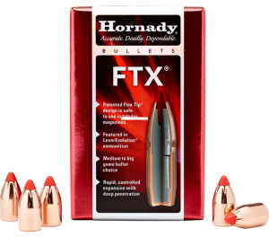 Hornady 2542 FTX Flex Tip Rifle - Bullets 25 CAL .257 110 Gr FTX, 100 - 2542