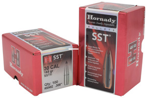 Hornady 30452 SST Rifle Bullets 30 - .308 165Gr 100Rnd - 30452
