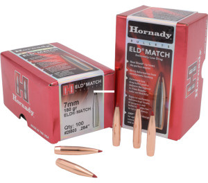 Hornady 28503 ELD Match Rifle - Bullets, 7MM .284 180 Gr, 100 Box - 28503 Hornady 28503 ELD Match Rifle - Bullets, 7MM .284 180 Gr, 100 Box - 28503