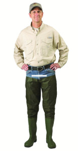 Caddis Wading Systems CA2301W9 2 - Ply Nylon/PVC Hip Boots, Cleated - CA2301W9 Caddis Wading Systems CA2301W9 2 - Ply Nylon/PVC Hip Boots, Cleated - CA2301W9