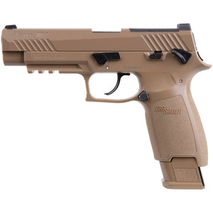 Sig Sauer P320-M17 Pellet C02 Pistol Coyote Tan .177 Cal. 20 rd. - AIR-M17-177 Sig Sauer P320-M17 Pellet C02 Pistol Coyote Tan .177 Cal. 20 rd. - AIR-M17-177