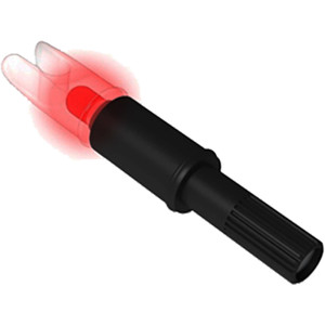 NAP Thunderglo Lighted Nocks Red Universal Fit 6 pk. - NAP-ILLN-RD-6PK