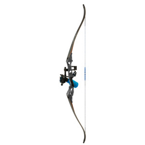 Fin Finder Bank Runner Bowfishing Recurve Package w/Winch Pro Bowfishing Reel Black 35 lbs. RH - 81385