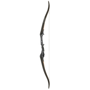 October Mountain Ascent Recurve Bow Black 58 in. 35 lbs. RH - OMP81231