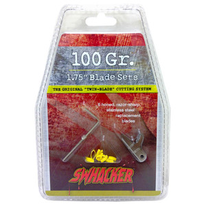 Swhacker Replacement Blades 2 Blade 100 gr. 1.75 in. 6 pk. - SWH00203
