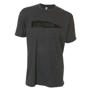 Fin Finder The Barb Tee Charcoal X-Large -