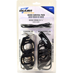 Excalibur Micro Survival Pack Micro String, Rope Cocker and Stringing Aid - 74133