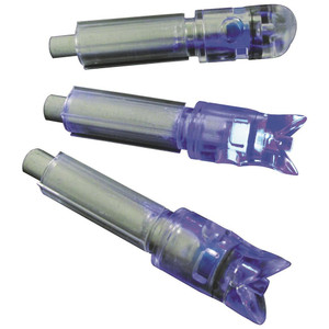 GWS Lighted Crossbow Nocks Blue 3 pk. - 7400 GWS Lighted Crossbow Nocks Blue 3 pk. - 7400