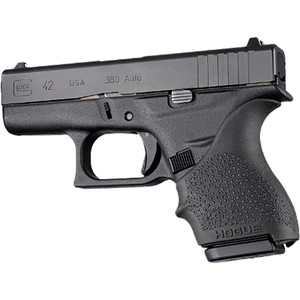 Hogue HandAll Beavertail Grip Sleeve Black Glock 42/43 - 18200 Hogue HandAll Beavertail Grip Sleeve Black Glock 42/43 - 18200