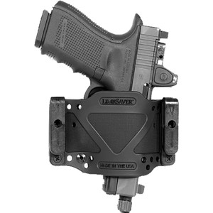 Limbsaver Cross-Tech Holster Compact Black Leather Clip-On - 12562 Limbsaver Cross-Tech Holster Compact Black Leather Clip-On - 12562