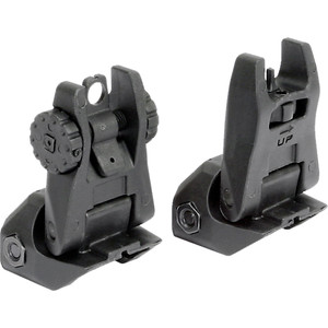 Rock River Arms NSP Flip-Up Sight Set Black Front and Rear - AR0169USET Rock River Arms NSP Flip-Up Sight Set Black Front and Rear - AR0169USET