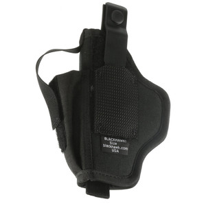 Blackhawk Multi-Use Ambidextrous Holster Size 3 4.5 in. - 5 in. Large Auto - 40AM03BK