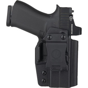 1791 Gunleather Tactical IWB Holster Glock 43 MOS Black Kydex Right Hand - TAC-IWB-G43XMOS-BLKR