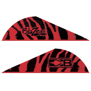 Bohning Blazer Vanes Red Tiger 100 pk. - 10832RT2 Bohning Blazer Vanes Red Tiger 100 pk. - 10832RT2