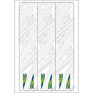 TAC Vanes Arrow Specific Wraps White Size C 4.675 13 pk. - 80TAC-0135108-1258