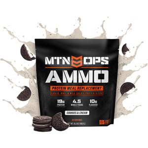 MTN Ops Ammo Whey Protein Cookies and Cream - 1014-CC MTN Ops Ammo Whey Protein Cookies and Cream - 1014-CC