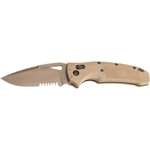 Hogue Sig Sauer K320 M17 Folding Knife Coyote Tan 3.5 in. Able Lock Drop Point - 36373 Hogue Sig Sauer K320 M17 Folding Knife Coyote Tan 3.5 in. Able Lock Drop Point - 36373