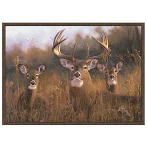 Custom Printed Rug Buck Stops Here - BUCK STOPS HERE