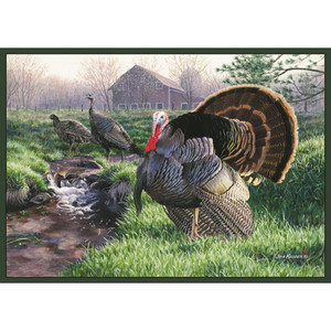 Custom Printed Rug Wild Turkey - TURKEY