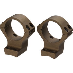 Browning X-Bolt Integrated Scope Rings Burnt Bronze 1 in. Low - 12531