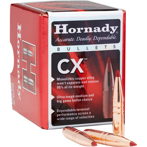 Hornady CX Bullets 270 Cal. .277 130 gr. CX - 273704 Hornady CX Bullets 270 Cal. .277 130 gr. CX - 273704