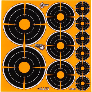 EzAim Splash Bullseye Adhesive Targets Variety Pack 12 pk. - 15254