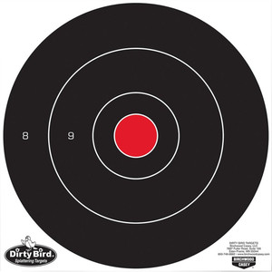 Birchwood Casey Dirty Bird Target Bullseye 12 in. 12 pk. - BC-35012