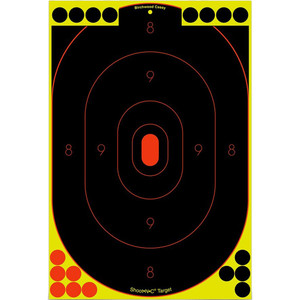 Birchwood Casey Shoot-N-C Target Oval Silhouette 12x18 in. 5 pk. - BC-34605 Birchwood Casey Shoot-N-C Target Oval Silhouette 12x18 in. 5 pk. - BC-34605