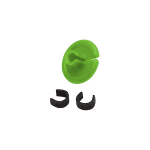 October Mountain String Love 2.0 Kisser Button Green 25 pk. - 60784