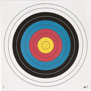 Maple Leaf Target Face FITA 10-Ring 80 cm. 12 pk. - TA-80 Maple Leaf Target Face FITA 10-Ring 80 cm. 12 pk. - TA-80