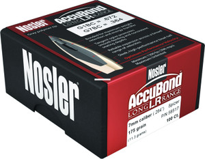 Nosler 58517 Accubond Long Range - Rifle Bullets 7mm 175gr SP 100 Ct - 58517
