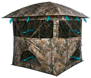 Primal Treestands PTBB-725 The - Breeze Deluxe Vented Ground Blind - PTBB-725