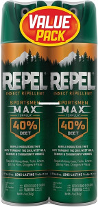 Repel HG-33802 Insect Repellent - Sportsmen Max Formula 40% DEET - HG-33802 Repel HG-33802 Insect Repellent - Sportsmen Max Formula 40% DEET - HG-33802