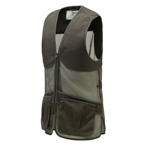 Beretta Usa Corp - Full Mesh Vest Brown Bark S - GT671T155308AAS