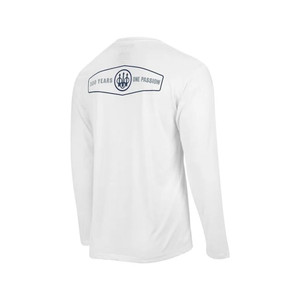 Beretta Usa Corp - 500 Years Ls T-shirt White Lg - TS204T18900001L